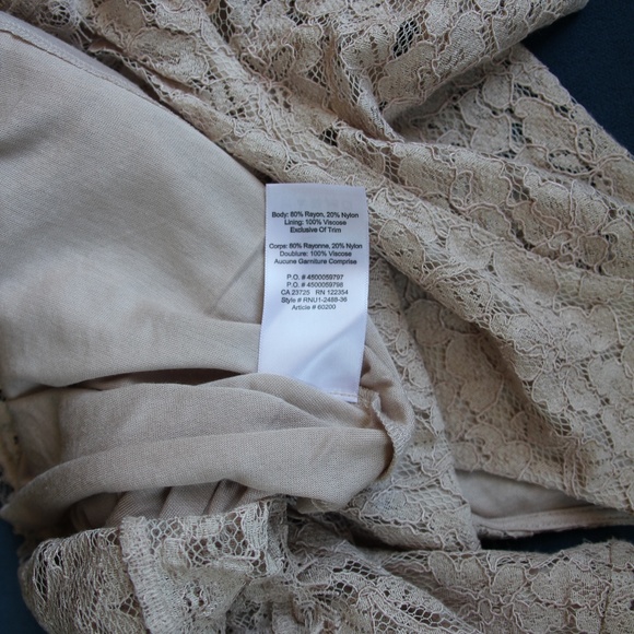 Cropped Lace Babton Shirt; Lined - Picture 9 of 10